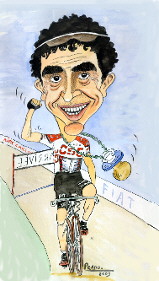Caricatura de  Carlos Sastre